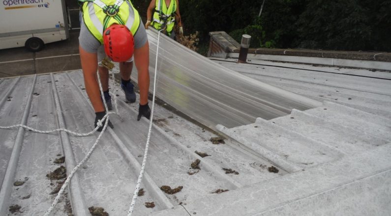 Fall Protection Redditch Industrial Skylights Replacement